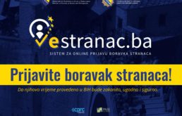 Poziv na korištenje sistema eStranac