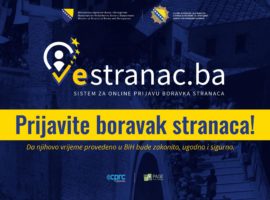 Poziv na korištenje sistema eStranac