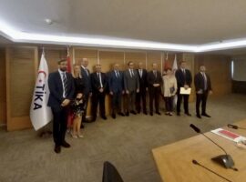 DIRECTOR OF THE SERVICE FOR FOREIGNERS’ AFFAIRS ŽARKO LAKETA PAID VISIT THE TURKISH AGENCY FOR INTERNATIONAL COOPERATION (TIKA)
