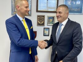 POSJETA EVROPSKOG OFICIRA ZA VEZU ZA MIGRACIJE SLUŽBI ZA POSLOVE SA STRANCIMA