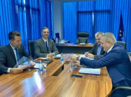 Sastanak šefa Odjela za vladavinu prava EU u BiH i ravnatelja Službe za poslove sa strancima