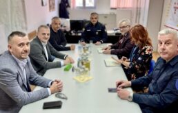 Посјета директора Службе за послове са странцима и представника CIVIPOL-а Заједничком центру за међу полицијску сарадњу у Требињу