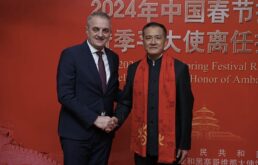 Директор Жарко Лакета на пријему у Амбасади Кине
