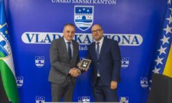 Direktor Laketa sa premijerom Unsko – sanskog kantona