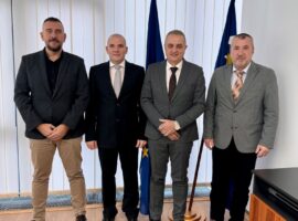 Policijski ataše Ambasade Republike Slovenije u Bosni i Hercegovini posjetio Službu za poslove sa strancima