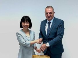 Ambassador of the People’s Republic of China visits the Service for Foreigners’ Affairs
