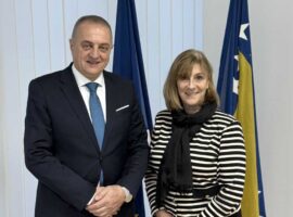 Sastanak direktora Lakete sa predstavnicom UNHCR u BiH Lucie Gagne