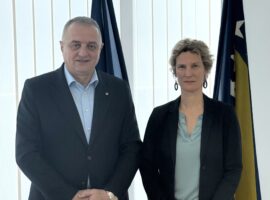 Novoimenovana šefica UNHCR-a u BiH u posjeti Službi za poslove sa strancima