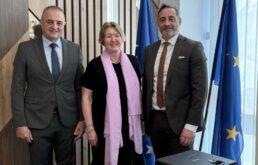 Ceremonial handover of equipment within the VMM project