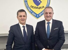 Директор Лакета и шеф Полиције Брчко дистрикта разговарали о миграционим кретањима