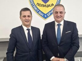 Director  Laketa and Chief of Police of the Brčko District Police discussed about migration movements