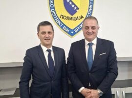 Direktor Laketa i šef Policije Brčko distrikta razgovarali o migracionim kretanjima