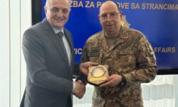 Posjeta predstavnika EUFOR-a Službi za poslove sa strancima