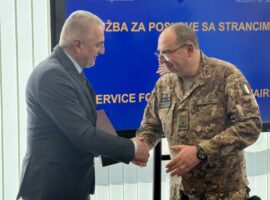 Posjeta predstavnika EUFOR-a Službi za poslove sa strancima